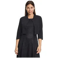 Vera Mont Bolero-Jacke figurbetont Jet Black,44 - Schwarz -
