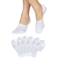 H.I.S. H.I.S Füßlinge Damen 6x weiß Gr.35-38