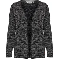 Oxmo Strickjacke OXDanila 21900129-ME Strickjacke mit aufgerollten Säumen in