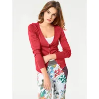 Heine Strickjacke HEINE, Damen, Gr. 44, orange (koralle), 100%