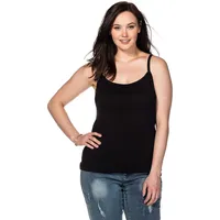 Sheego Top in schwarz | Gr.: 42