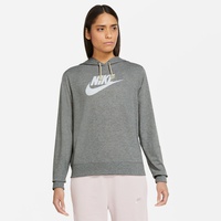 Nike Sportswear Gym Vintage Hoodie Damen dk grey heather/white
