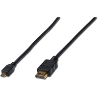 Digitus High-Speed-HDMI-Kabel mit Ethernet 1m (AK-330115-010-S)