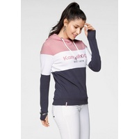KangaROOS Hoodie Langarm mit Daumenlöchern, figurumspielend bunt 32/34 (XS)