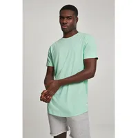 URBAN CLASSICS Shaped Long Tee - Grün - XS