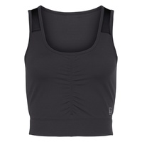 LASCANA ACTIVE Crop-Top Damen schwarz Gr.XS (32/34)