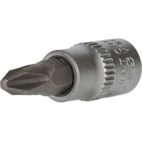 BRILLIANT TOOLS 1/4 PH Kreuzschlitz Bit-Stecknuss, PH2