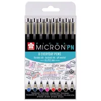 Sakura Fineliner Pigma Micron PN, 8er Set