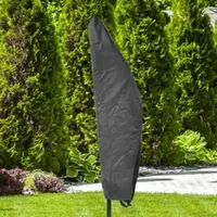 Hi Abdeckung Ampelschirm Polyester 300 cm Grau