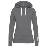 Bench. loungewear Kapuzensweatshirt mit Seitenstreifen stone-weiß 32/34