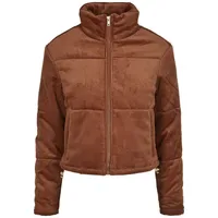 URBAN CLASSICS Corduroy Puffer Jacke Toffee XS