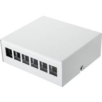 Renkforce 6 Port Konsolidierungspunkt-Box für Keystone-Module Unbestückt