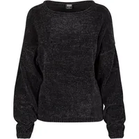 URBAN CLASSICS Chenille Pullover Black XS