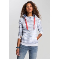 KangaROOS Hoodie KANGAROOS, Damen, Gr. 36/38 (S), bunt (ecru,