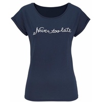 Beachtime T-Shirt Damen marine Gr.40/42