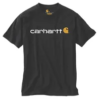 CARHARTT Core Logo T-Shirt schwarz, S