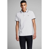 JACK & JONES Epaulos Kurzarm-poloshirt White L