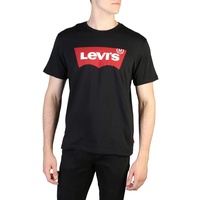 Levi's Standard Housemarked Kurzarm-T-Shirt Black / Red XL