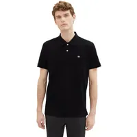 Tom Tailor Basic Piqué Poloshirt schwarz XXL