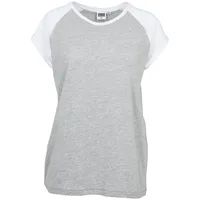 URBAN CLASSICS Ladies Contrast Raglan Tee