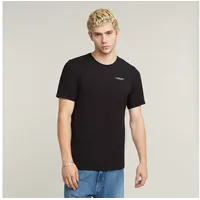 G-Star Slim Base Kurzarm-T-Shirt Dk Black L