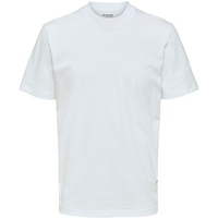 Selected HOMME Rundhalsshirt »SE T-Shirt« SELECTED HOMME Bright White