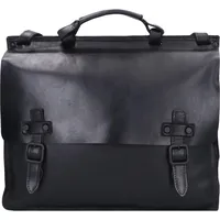 Harold's Aberdeen Aktentasche Leder 39 cm Laptopfach schwarz