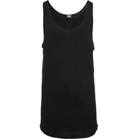 URBAN CLASSICS Long Shaped Open Edge Loose Tank Top,