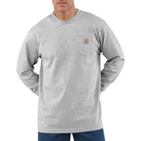 CARHARTT Pocket Langarmshirt grau, S