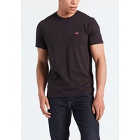 Levi's Original Tee Schwarzes T Shirt aus Baumwolljersey XS