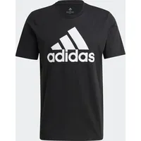 Adidas Essentials Big Logo T-Shirt Black / White M
