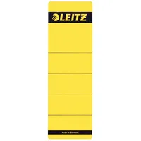 Leitz Rückenschilder 1642 Gelb 61 x 192 mm 10