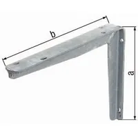 GAH Alberts Konsole L.250mm H.200mm STA roh TZN Trgf.225kg