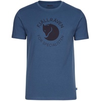 Fjällräven Fox T-Shirt M T Shirt, Indigoblau, S