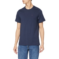 Tommy Jeans Original Regular Fit Crew Kurzarm-T-Shirt Black Iris