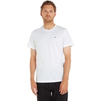 Tommy Jeans Original Regular Fit Crew Kurzarm-T-Shirt Classic White