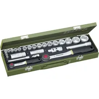 PROXXON Steckschlüsselsatz 1/2 + 1/4 27-teilig