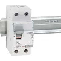 Legrand 411559 TX3 Fehlerstromschutzschalter 25A, 2polig 30mA, Typ A,