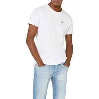 Tommy Hilfiger Original Regular Fit Crew Kurzarm-T-Shirt Classic White