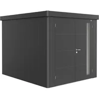 Biohort Gerätehaus Neo 3B Doppeltüre dunkelgrau-metallic