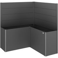 Biohort Sichtschutz Belvedere L-Form 2 Stk. o. Acrylglas Gr.