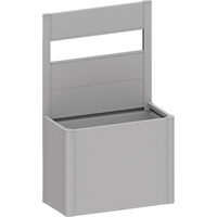 Biohort Sichtschutz zu DaVinci Gr. 100 silber mit Acrylglas