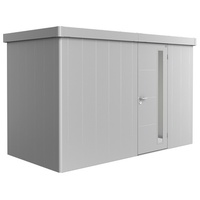 Biohort Gerätehaus Neo 1D silber-metallic