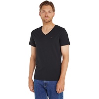 Tommy Jeans Original V-neck Kurzarm-T-Shirt Tommy Black 2XL