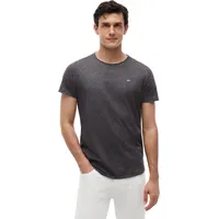 Tommy Hilfiger Slim Jaspe Kurzarm-T-Shirt Black M