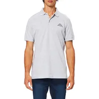 Kappa Poloshirt Poloshirt in großen Größen grau 6XL