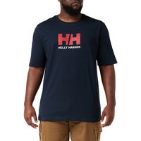 HELLY HANSEN Logo T-Shirt, Marineblau, S