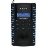 TechniSat TECHNIRADIO Solar Radio, DAB+, FM, Schwarz/Blau