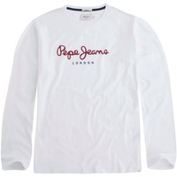 Pepe Jeans Eggo Langarm-T-Shirt White L