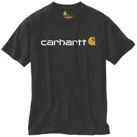 CARHARTT Core Logo T-Shirt schwarz, XL